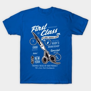 Barber Shop Vintage Design T-Shirt